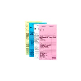 Fiches de caisse - Lot de 10 carnets sans numéros