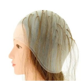 Bonnet mèche silicone pré-percé