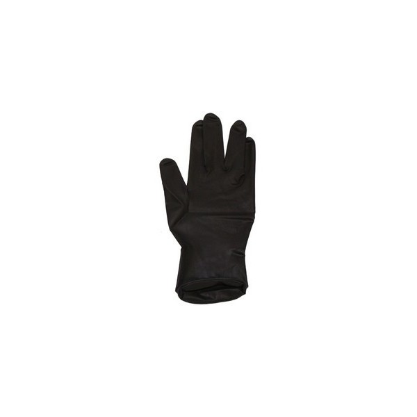 Boite de 20 Gants latex Noirs
