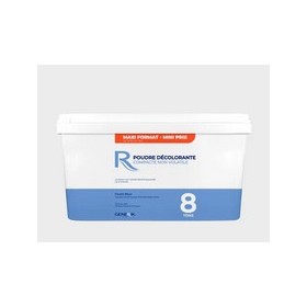 Poudre Décolorante bleue-8 tons-Pack économique de 4 sachets de 500gr