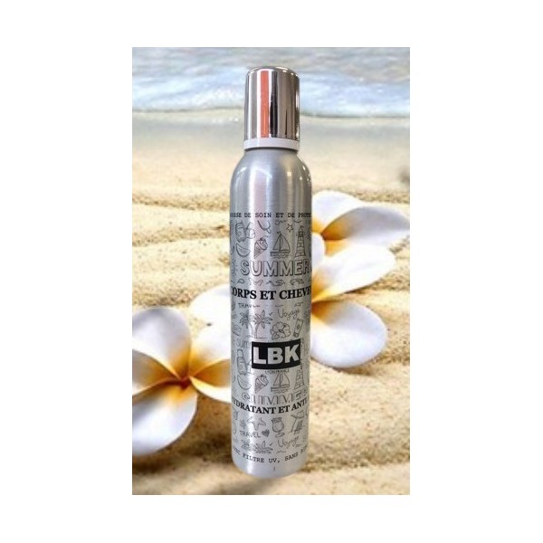 Candy mousse de soin corps et cheveux au monoi 300ml LBK
