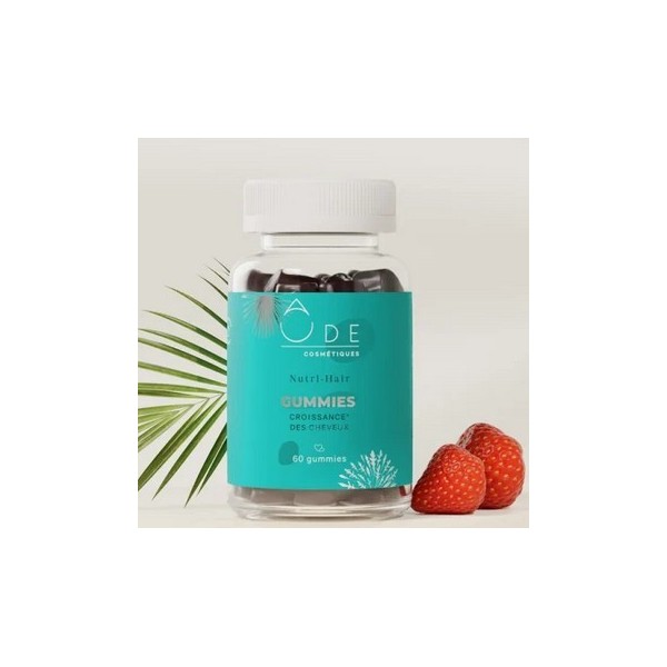 Gummies croissance des cheveux x 60