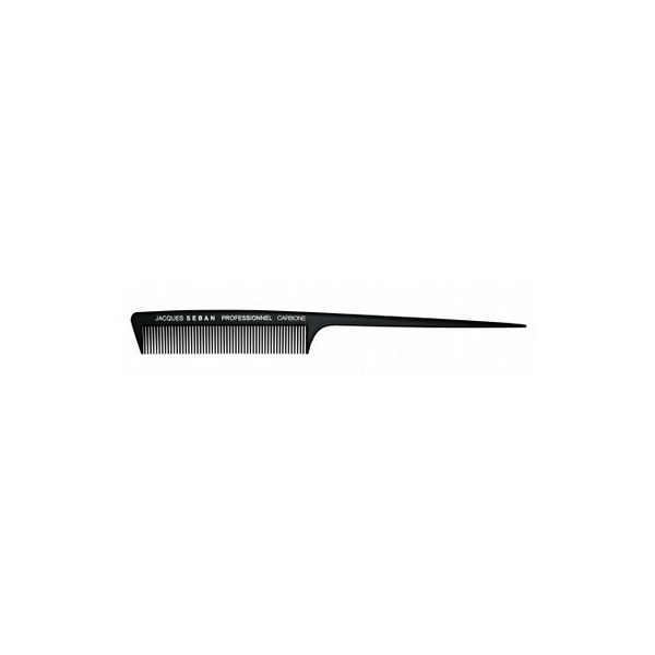 Peigne queue carbone dents etroites