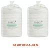 Cotons Mèches - 100 % coton - 1 Kg Lot de 2