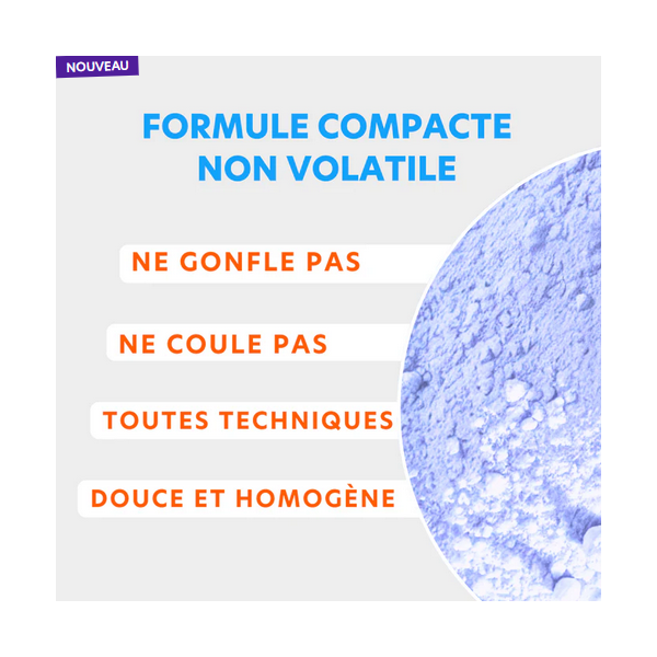Poudre Décolorante Professionnelle Bleue 8 TONS – 1 Kg
