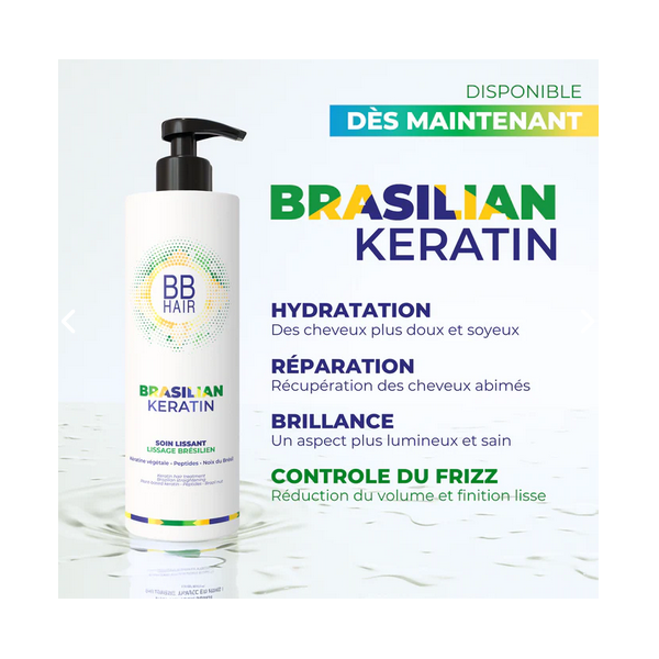 Lissage bresilien Keratine 500 ml