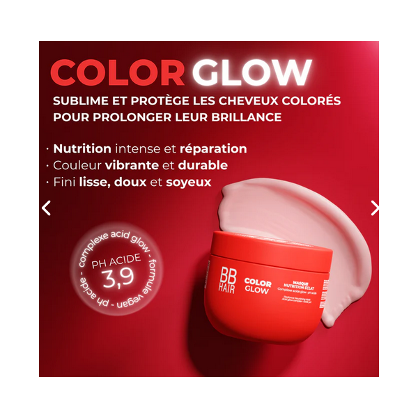 Masque 500 ml BB color glow
