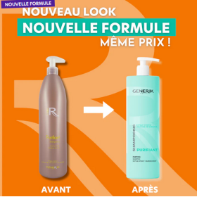 Shampooing purifiant - detox- 1000 ml