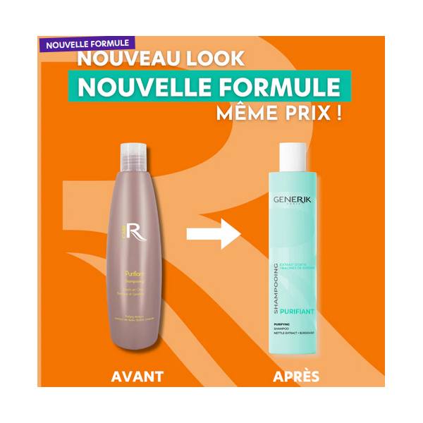 Shampooing purifiant - detox - 300 ml