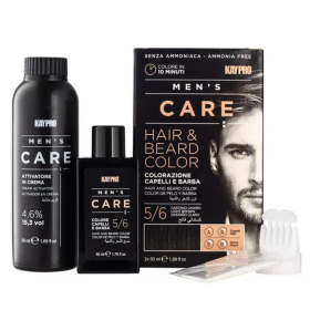 Men's care cheveux et barbe blond foncé