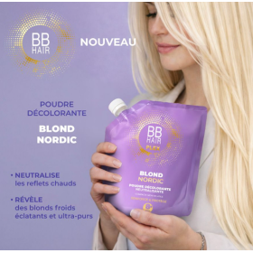 Poudre Déco blond nordic BBHair Plex - 8 + TONS - 500g