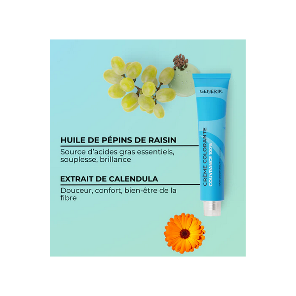 Tube Coloration Crème Generik - 100ml