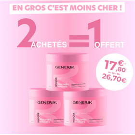 2+1 Masque Cheveux Colorés Méchés 500ml