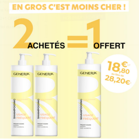 2+1  Shampooing Usage Fréquent  - 1L
