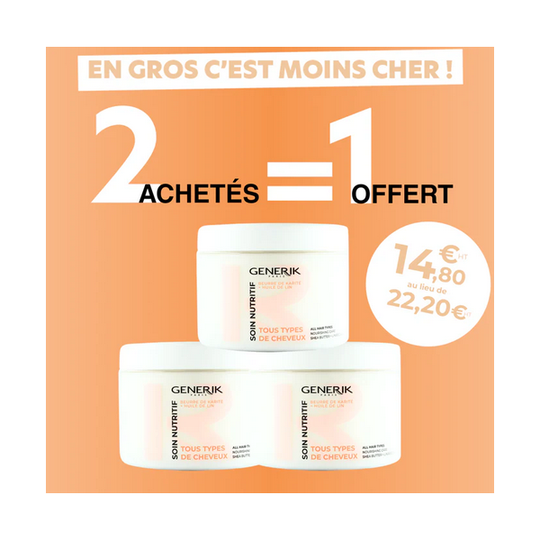 2+1 Soin Nutritif enrichi en beurre de karité - 500 ml