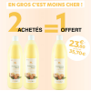 2+1 Shampooing Nutritif - enrichi au lait de Karité - 1000ml