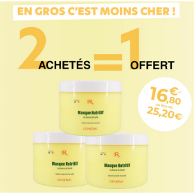 2+1 Masque Nutritif au Beurre de Karité - 500 ml