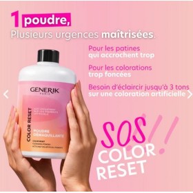 Poudre démaquillante Color reset 500 gr