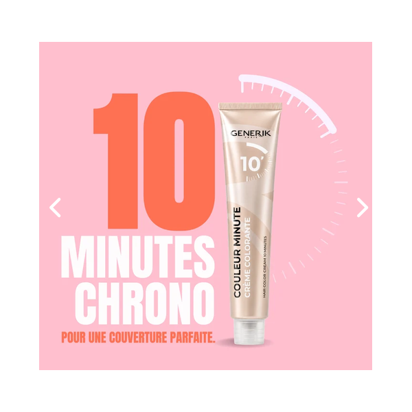 10 Minutes Tube Coloration Crème Generik - 100ml