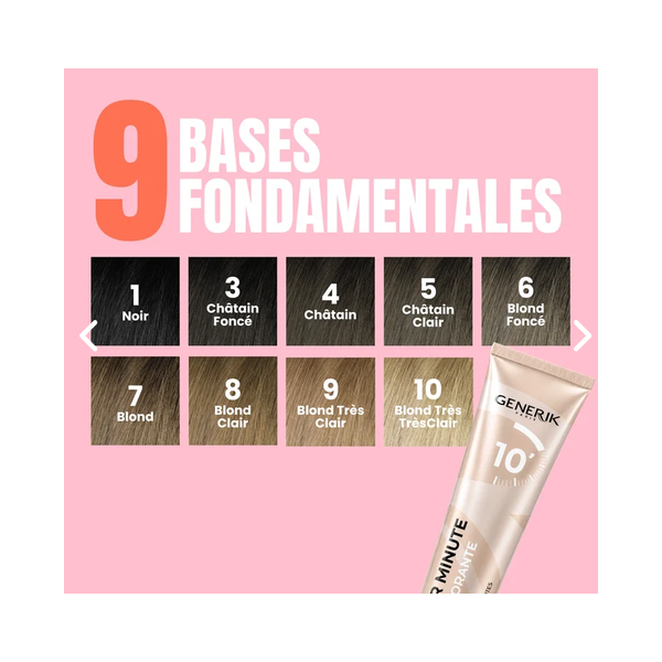 10 Minutes Tube Coloration Crème Generik - 100ml