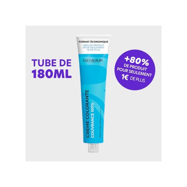 Tube de 180ml de coloration d'oxydation