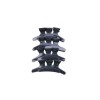 12x Pinces Croco Noire - 8cm