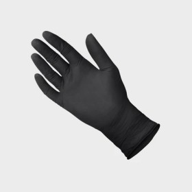 Boite de 100 Gants Nitrile Noirs